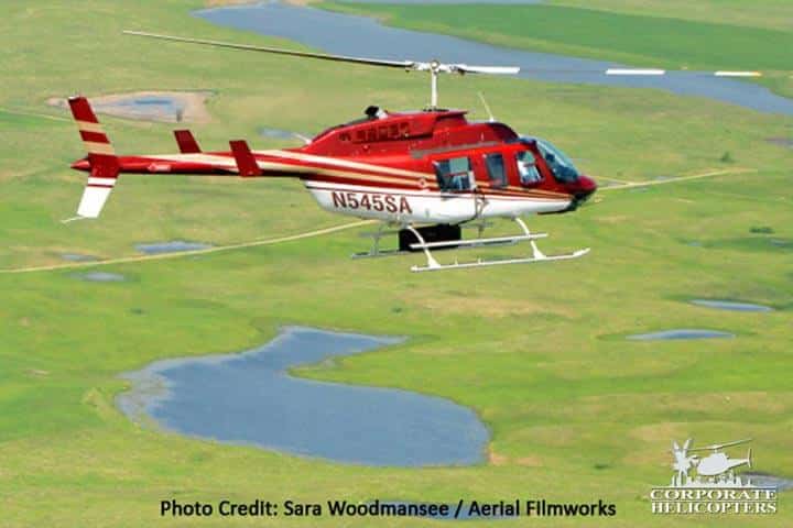 LiDAR helicopter
