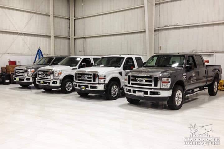 Ford Super Duty support trucks