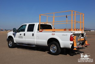2008 F350XL Scissor Lift Truck, extended
