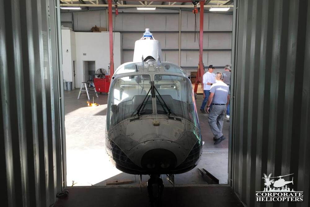 Helicopter Shipment out of country