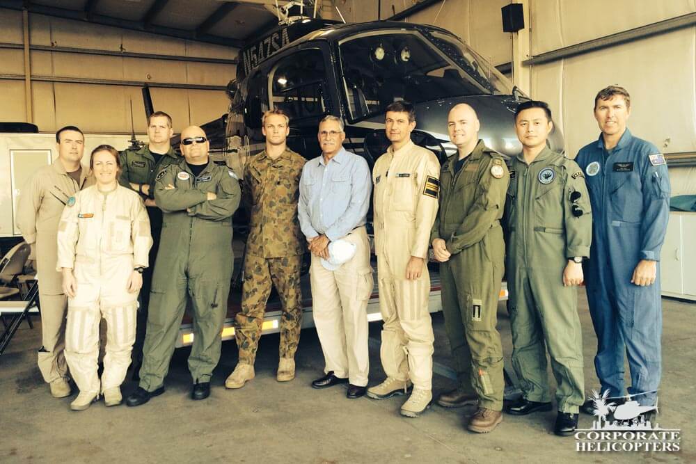 National Test Pilots at Corporate Helicopters in October 2014.