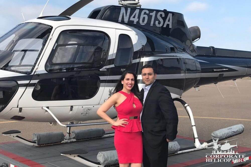 Marriage Proposal - Helicopter Charter