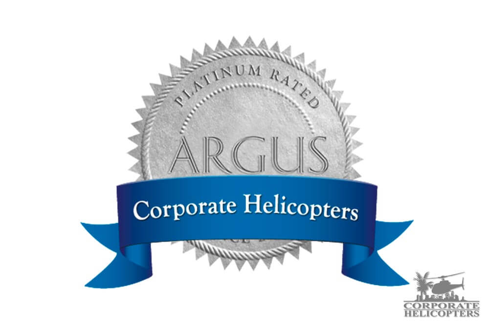 Corporate Helicopters Attains Coveted ARGUS Platinum Rating