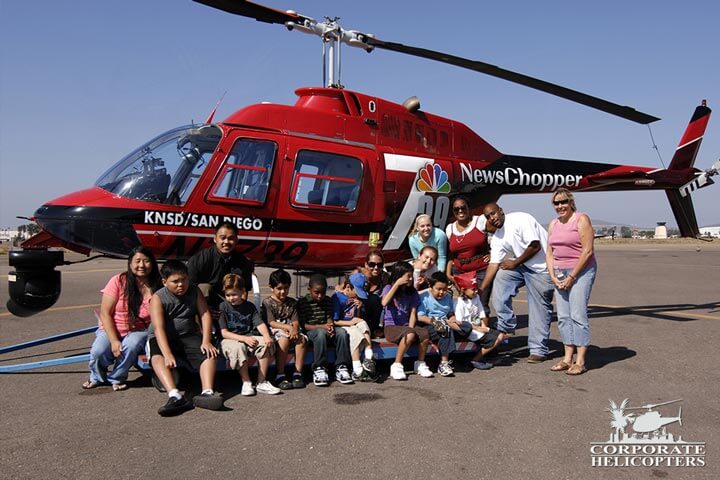 Helicopter field trip