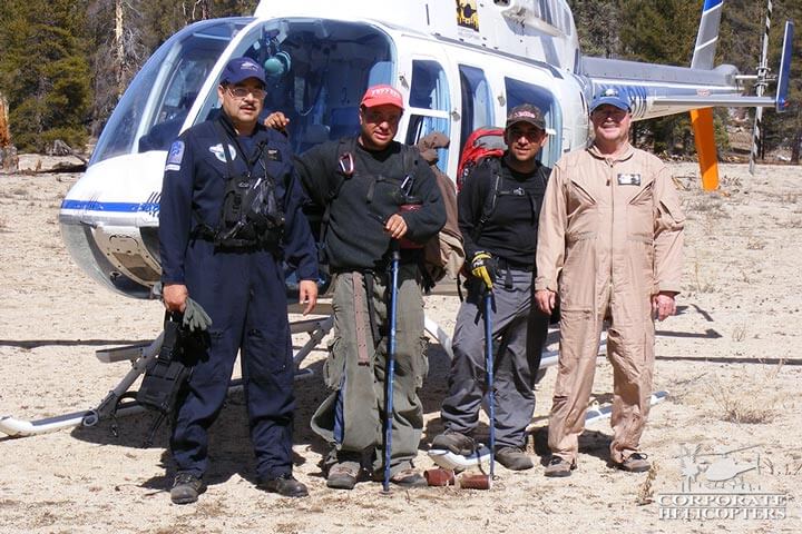 Rescue helicopter service