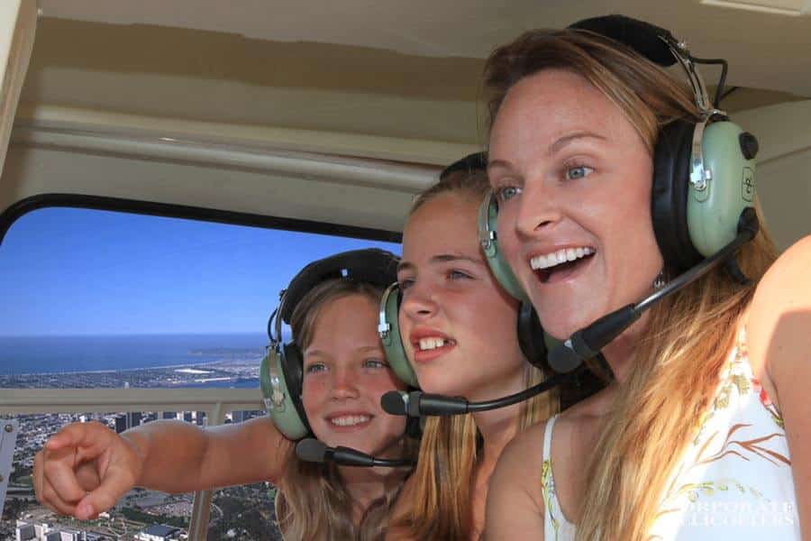 Mother's Day helicopter tour