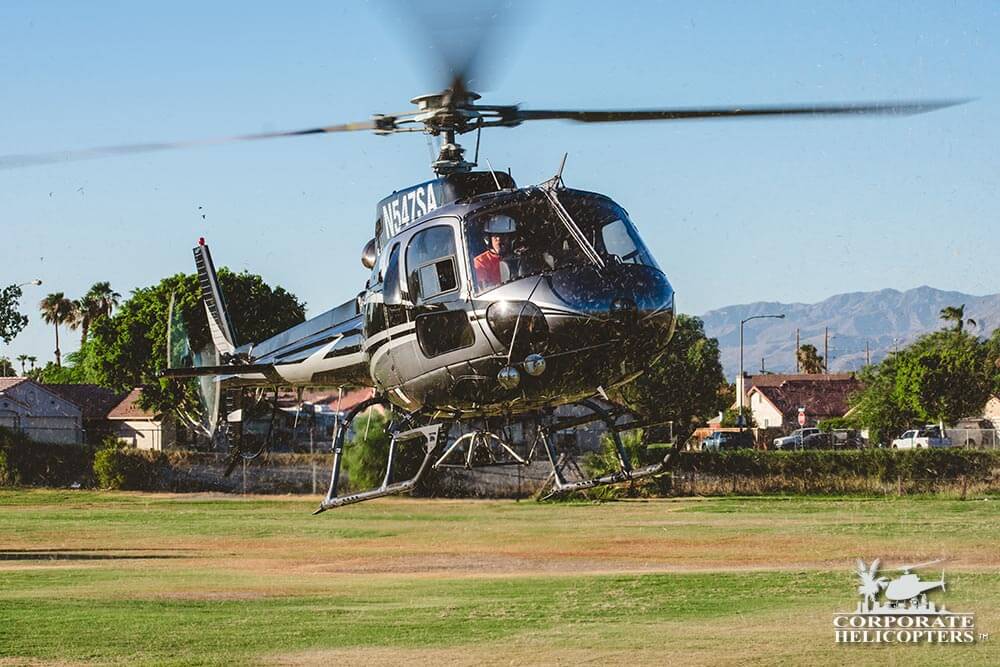 HVAC Long Line Aerial Crane service in Indio