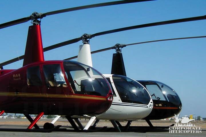 Robinson helicopters for sale at Corporate Helicopters of San Diego