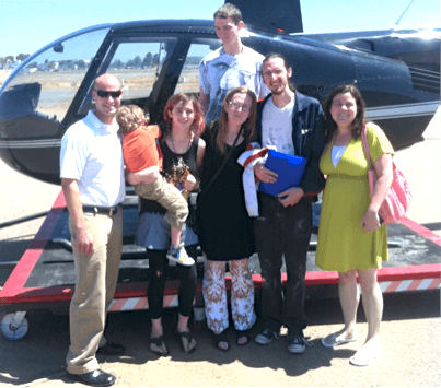 Wishing Star Foundation helicopter tour